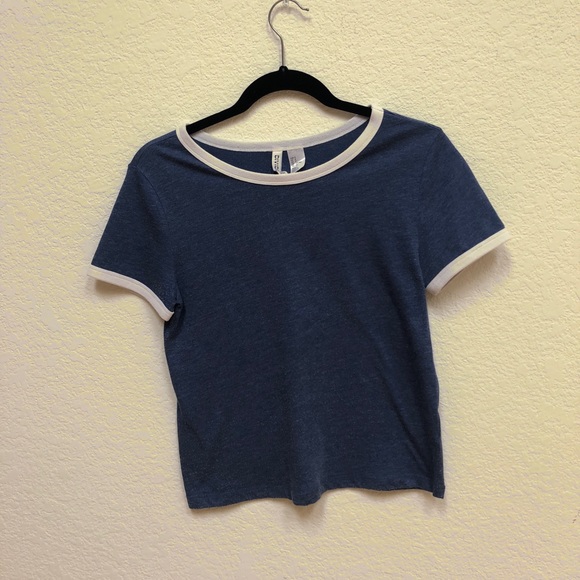 ringer tee h&m